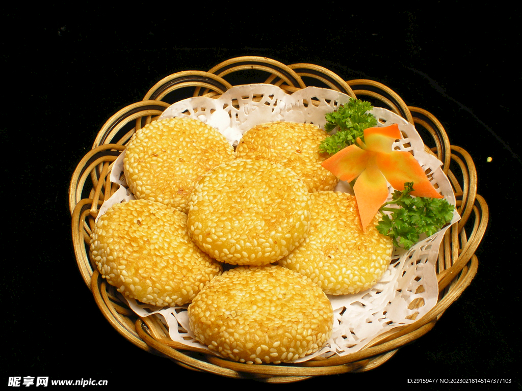 芝麻软饼