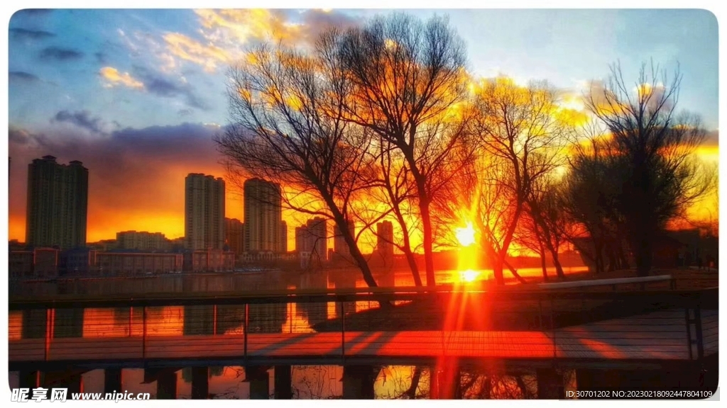 黄昏景色