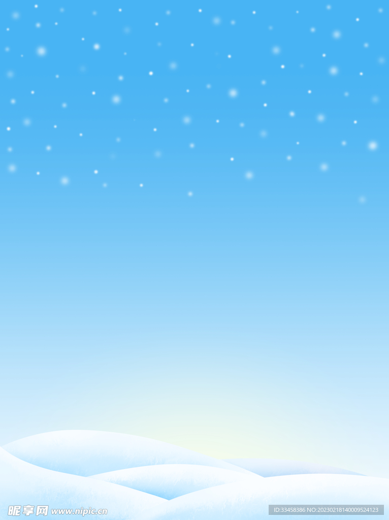 雪花冬季