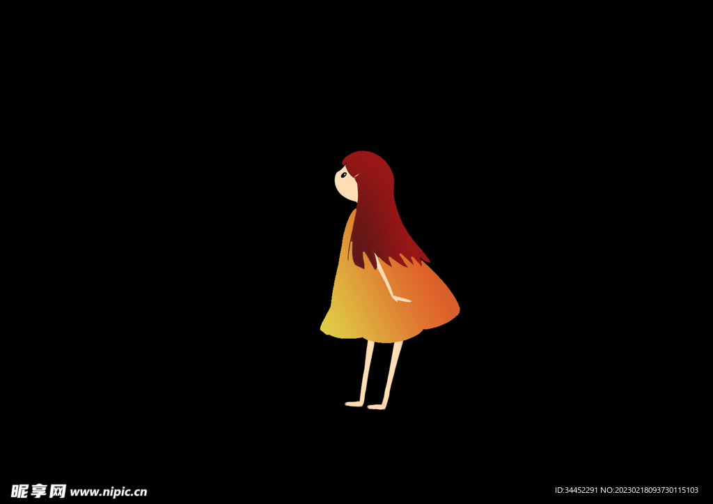 女孩
