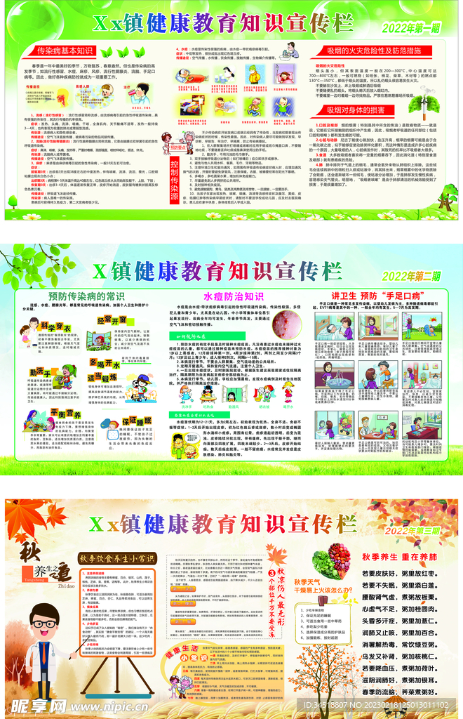 健康教育宣传栏2023三期