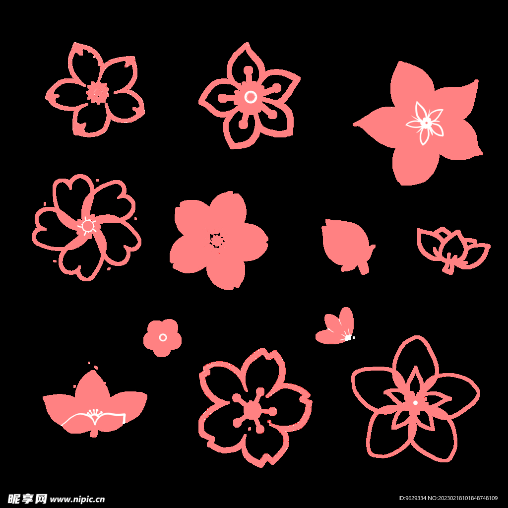  各种小花