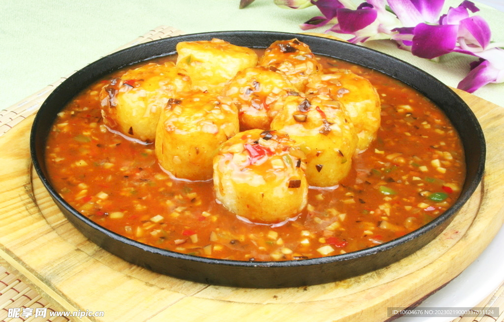 铁板豆腐