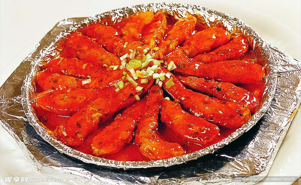 铁板煎酿鸡腿菇