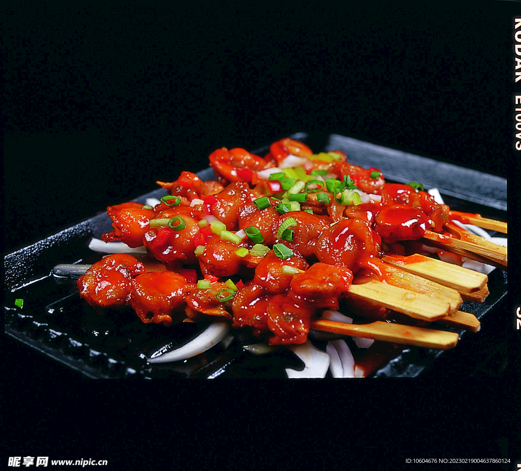 铁板扇贝串