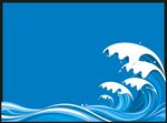 波浪水纹素材 