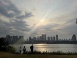 江边美景