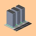 城市建筑艺术矢量素材