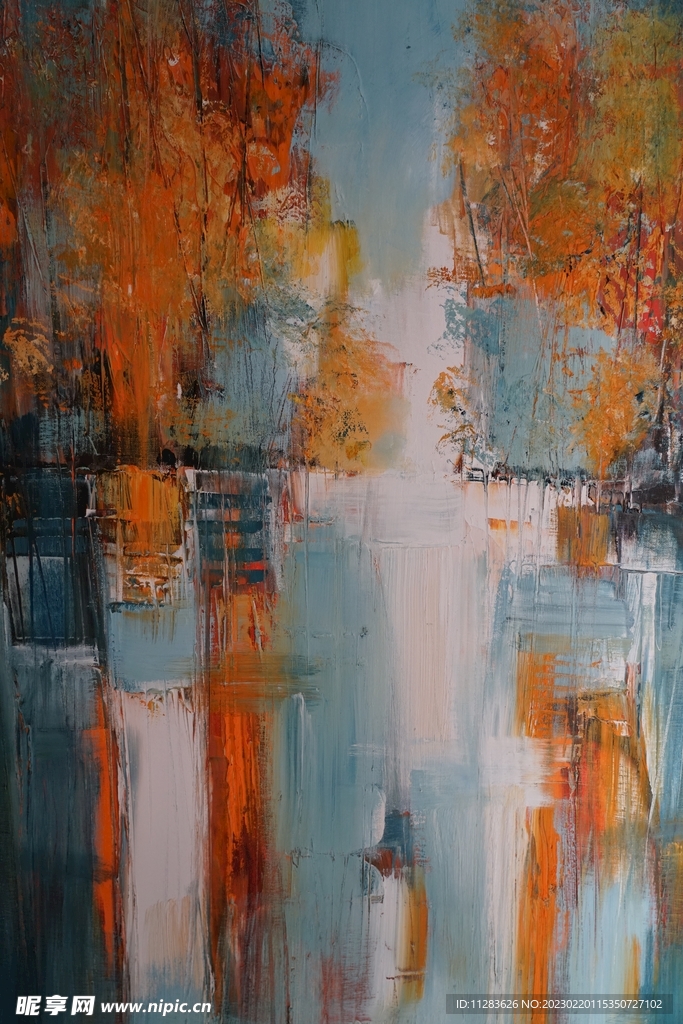 锈迹笔刷艺术背景