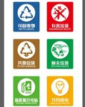垃圾分类图标