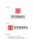 呈呈装饰logo设计