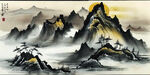 国画山水