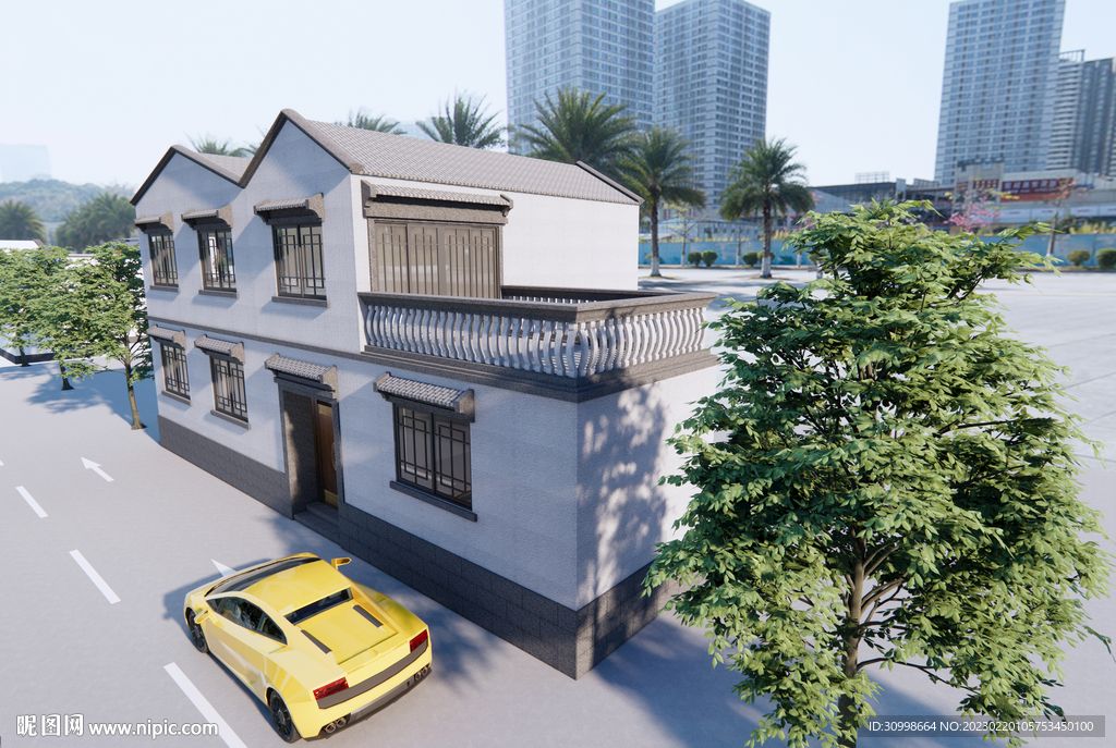 自建房效果图