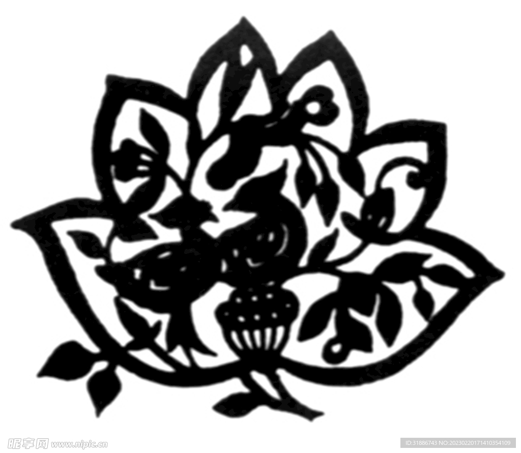剪纸画