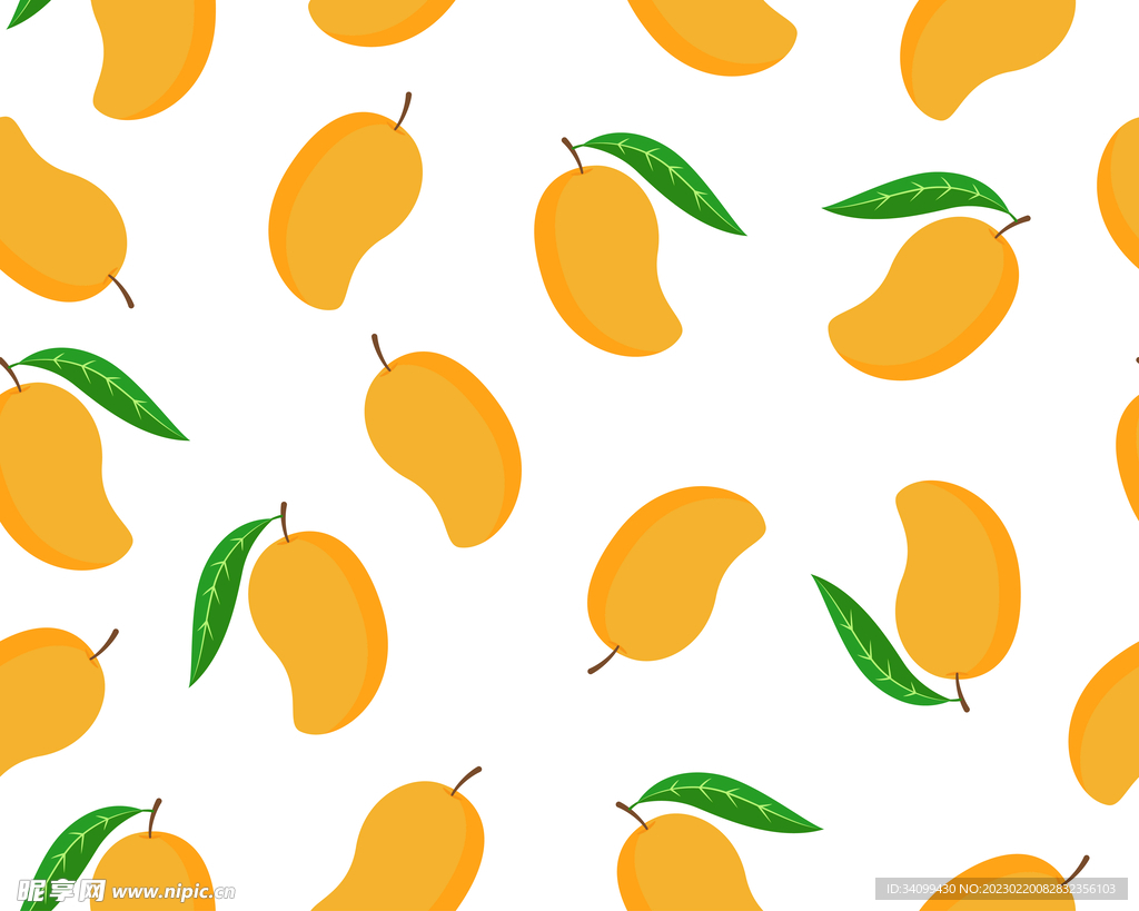 芒果图案
