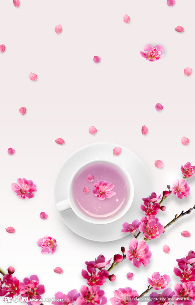 花背景