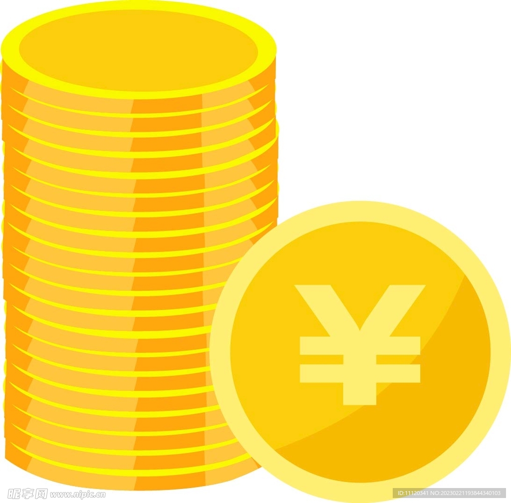 金币促销矢量素材