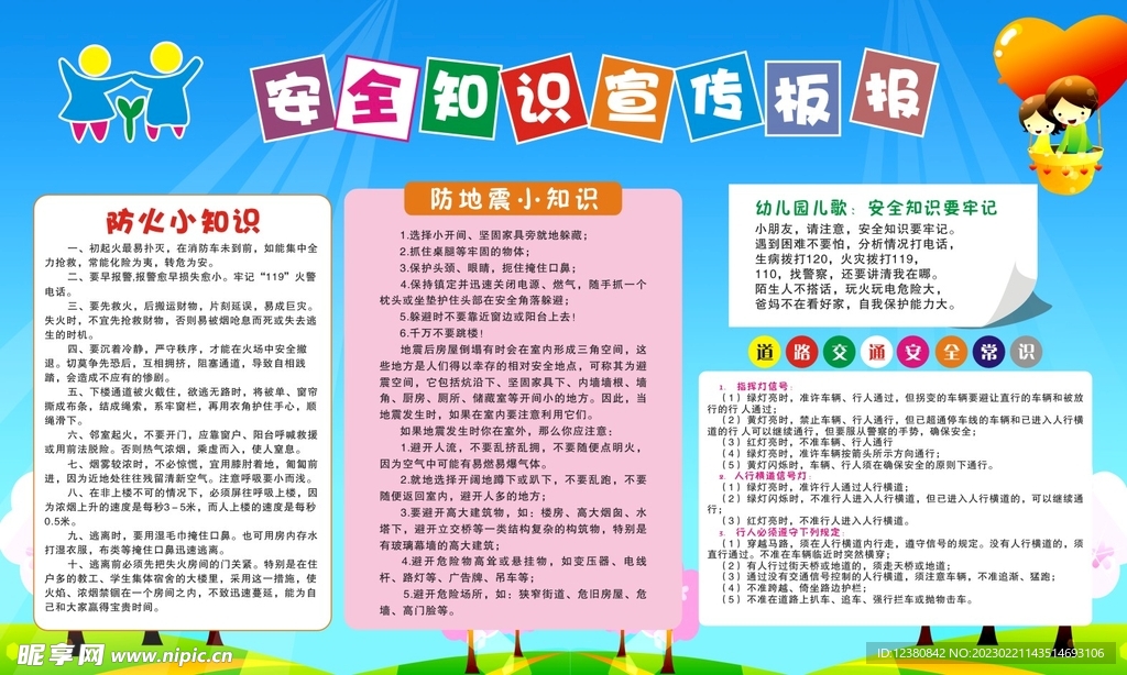 安全知识宣传栏