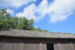 白云 古建筑 自然景观 蓝天 