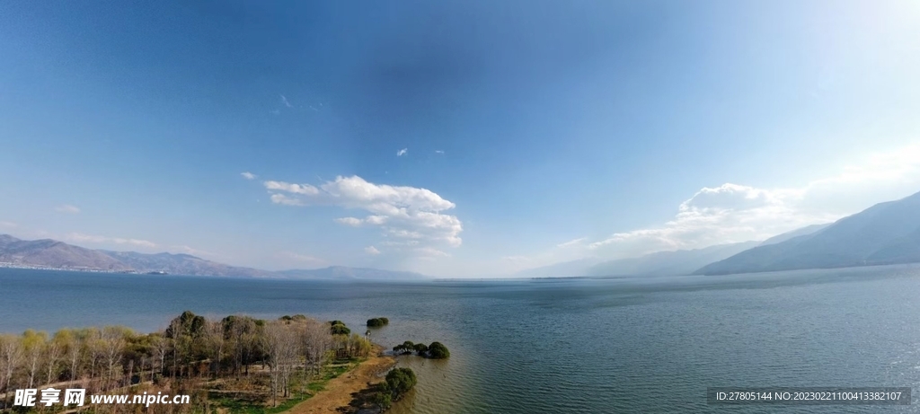 湖边风景 