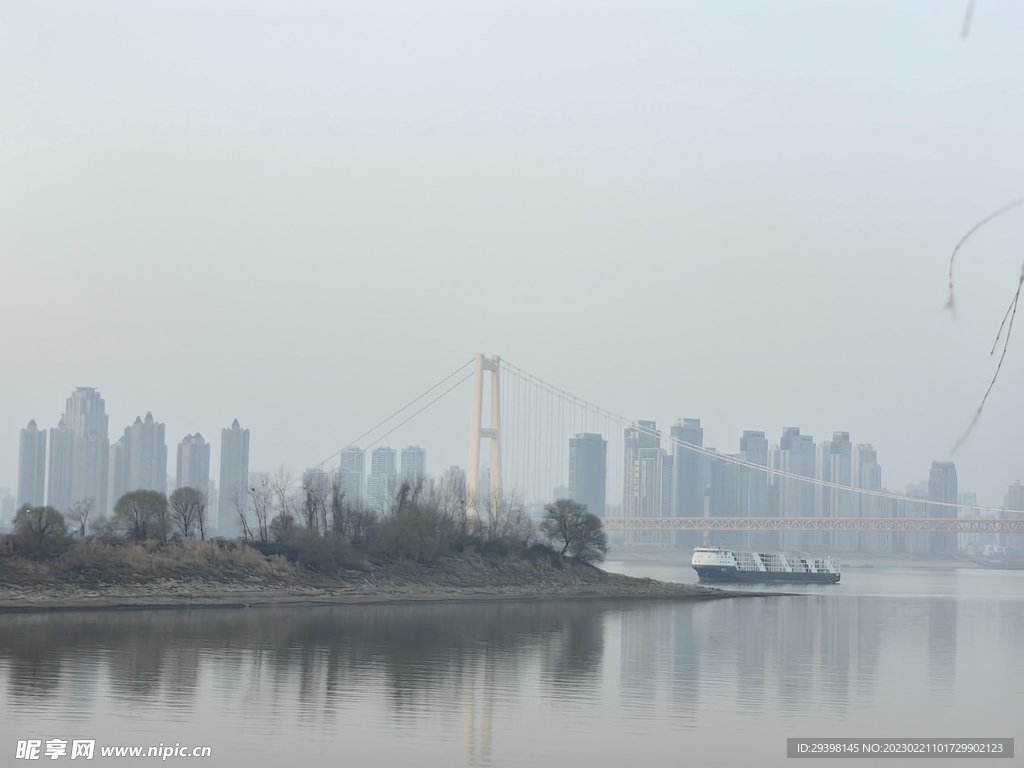 城市江景