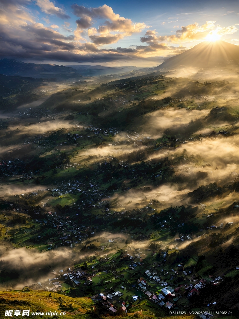 夕阳风景