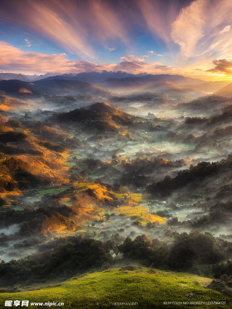 夕阳风景