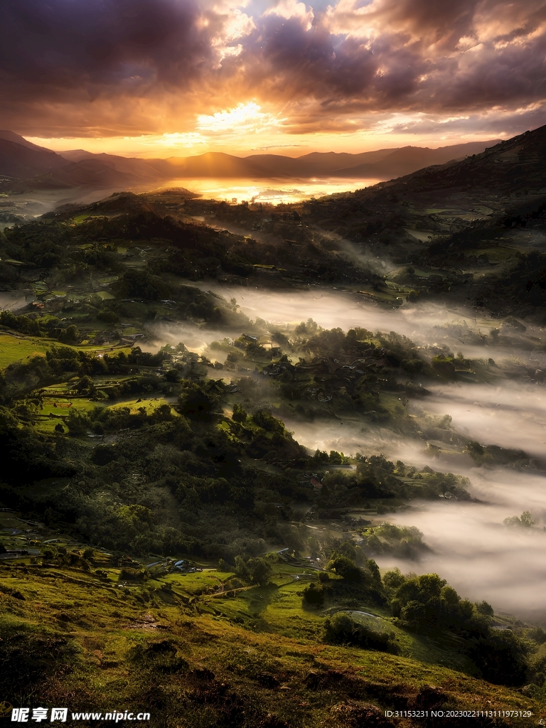 夕阳风景