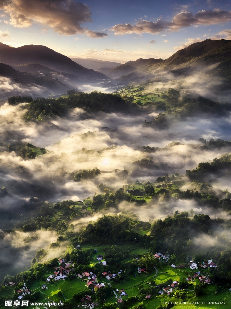 夕阳风景