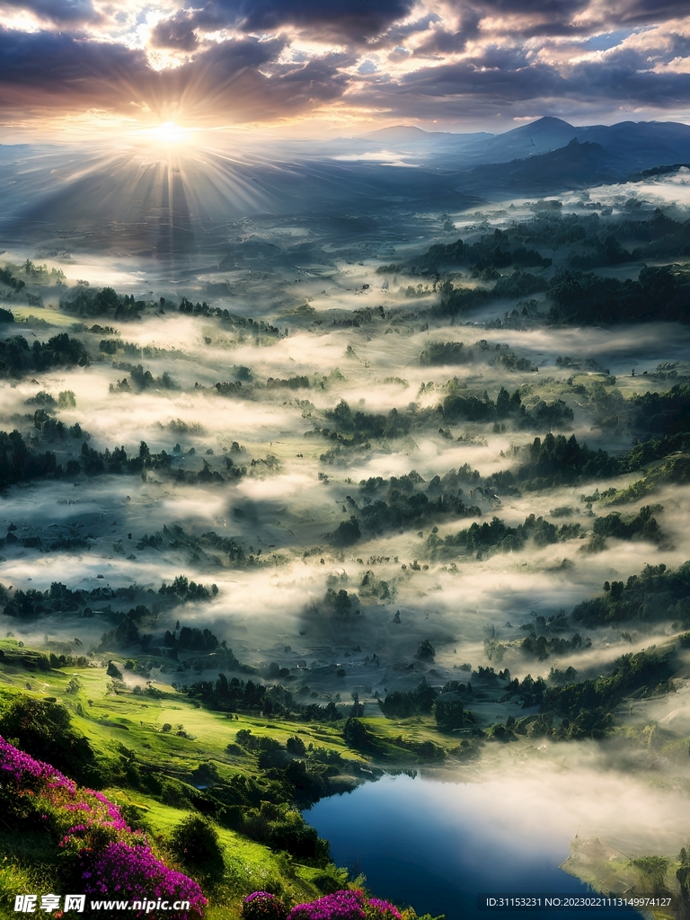 夕阳风景