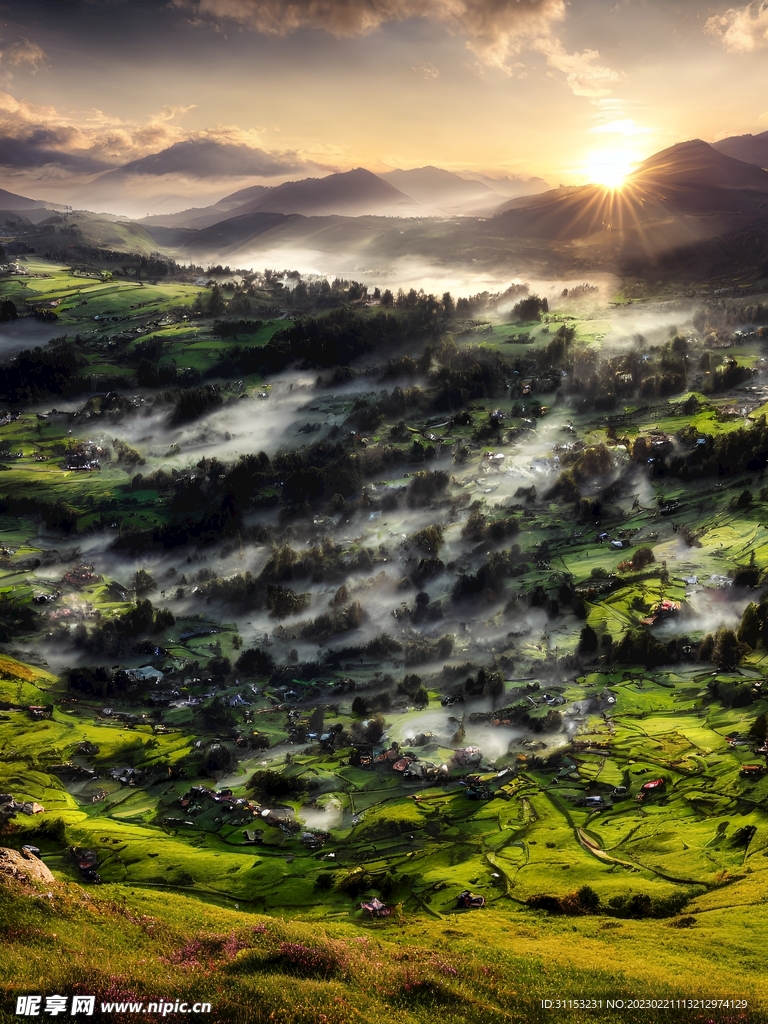 夕阳风景