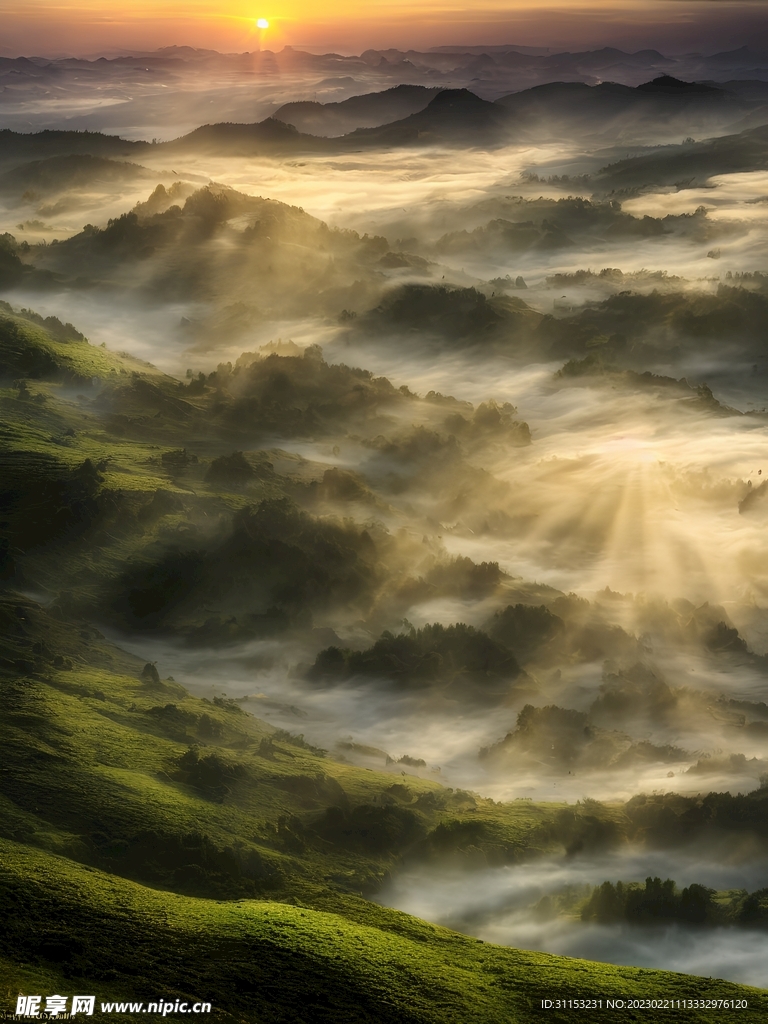 夕阳风景