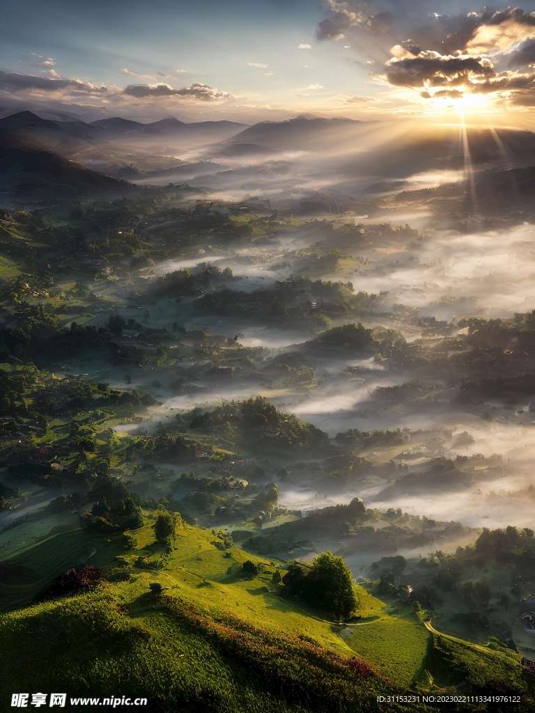 夕阳风景