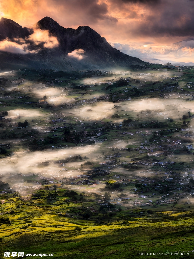 夕阳风景