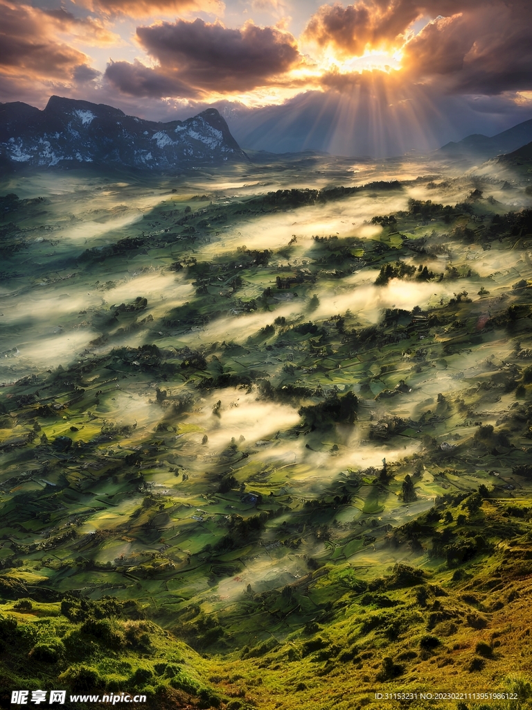 夕阳风景