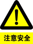 安全警示牌