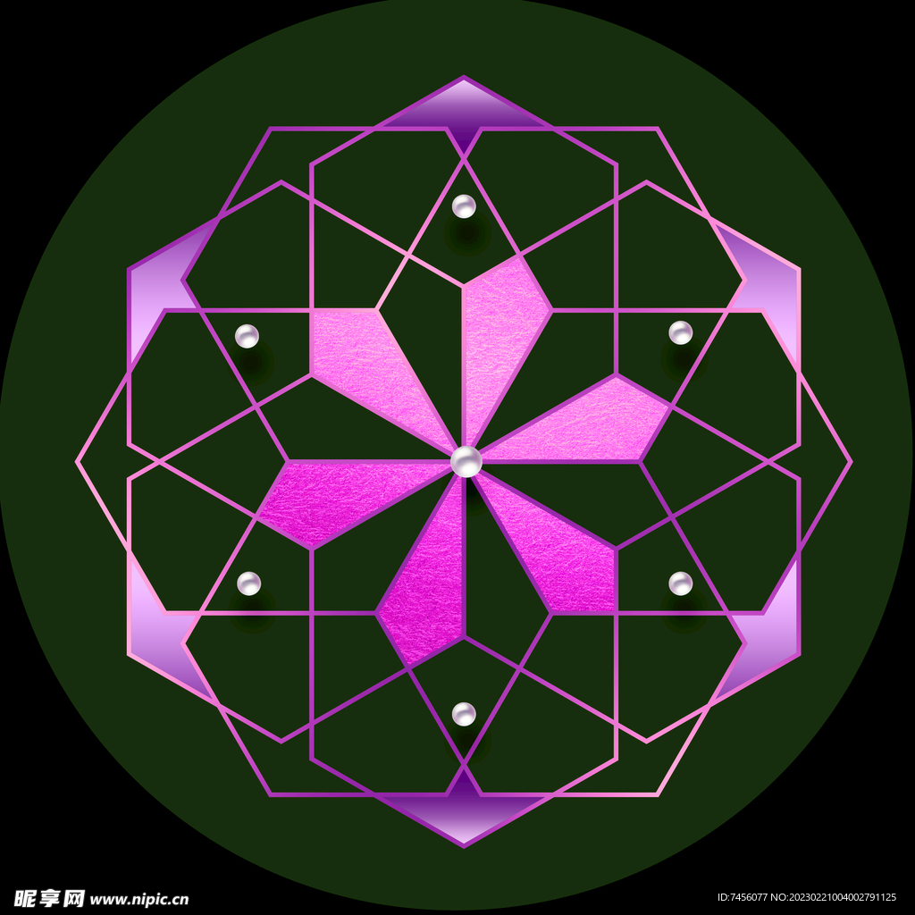 紫色花瓣立体挂画装饰画
