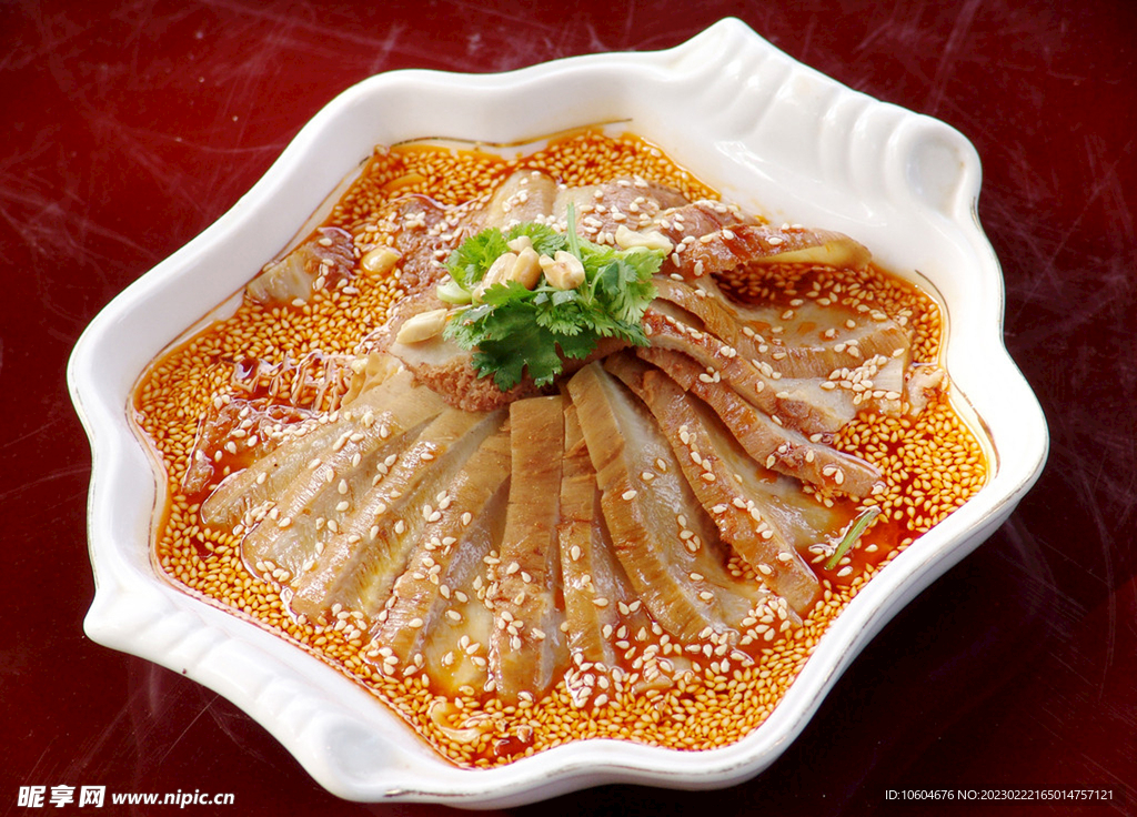 蒜泥牛肚