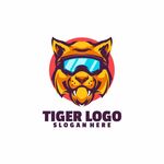 卡通老虎logo