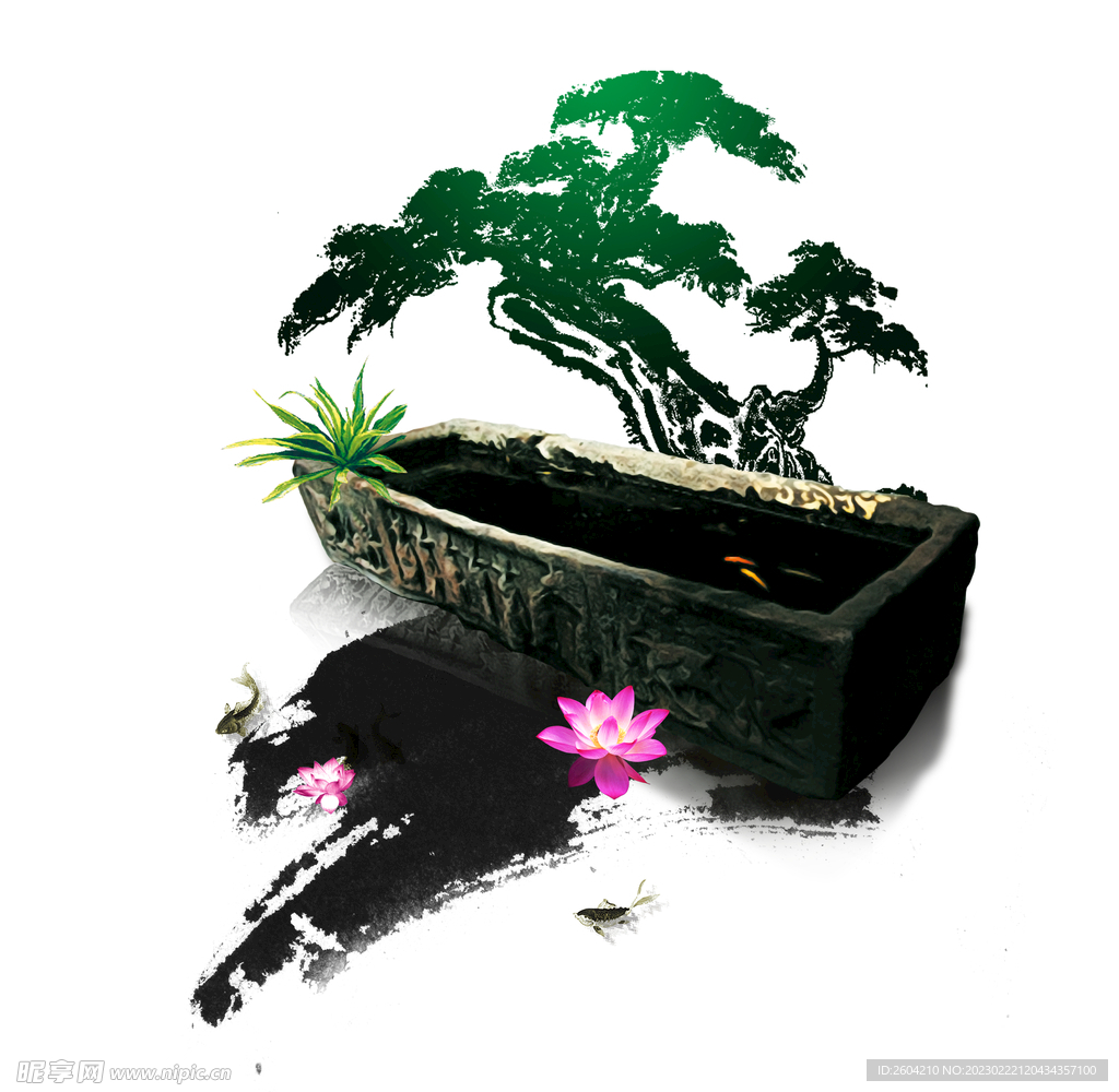 中国风背景海报
