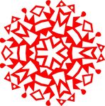 原创印花剪花古典图案图形元素