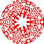 原创印花剪花古典图案图形元素