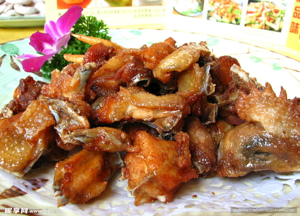 炸腿翅块
