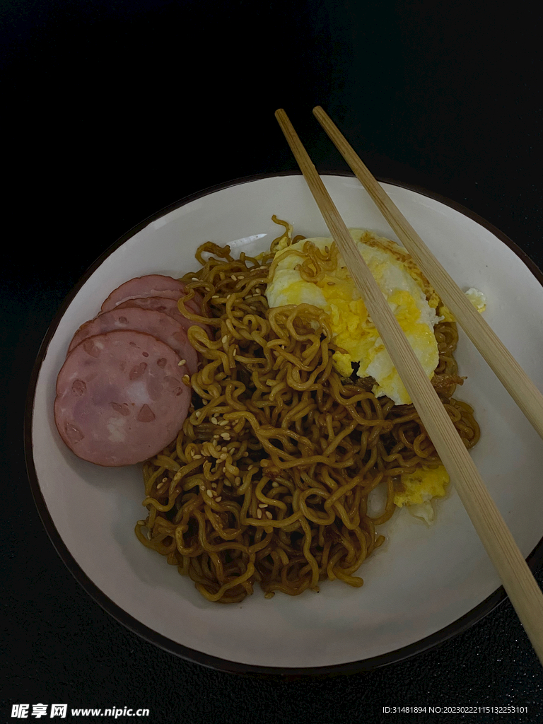 炒方便面