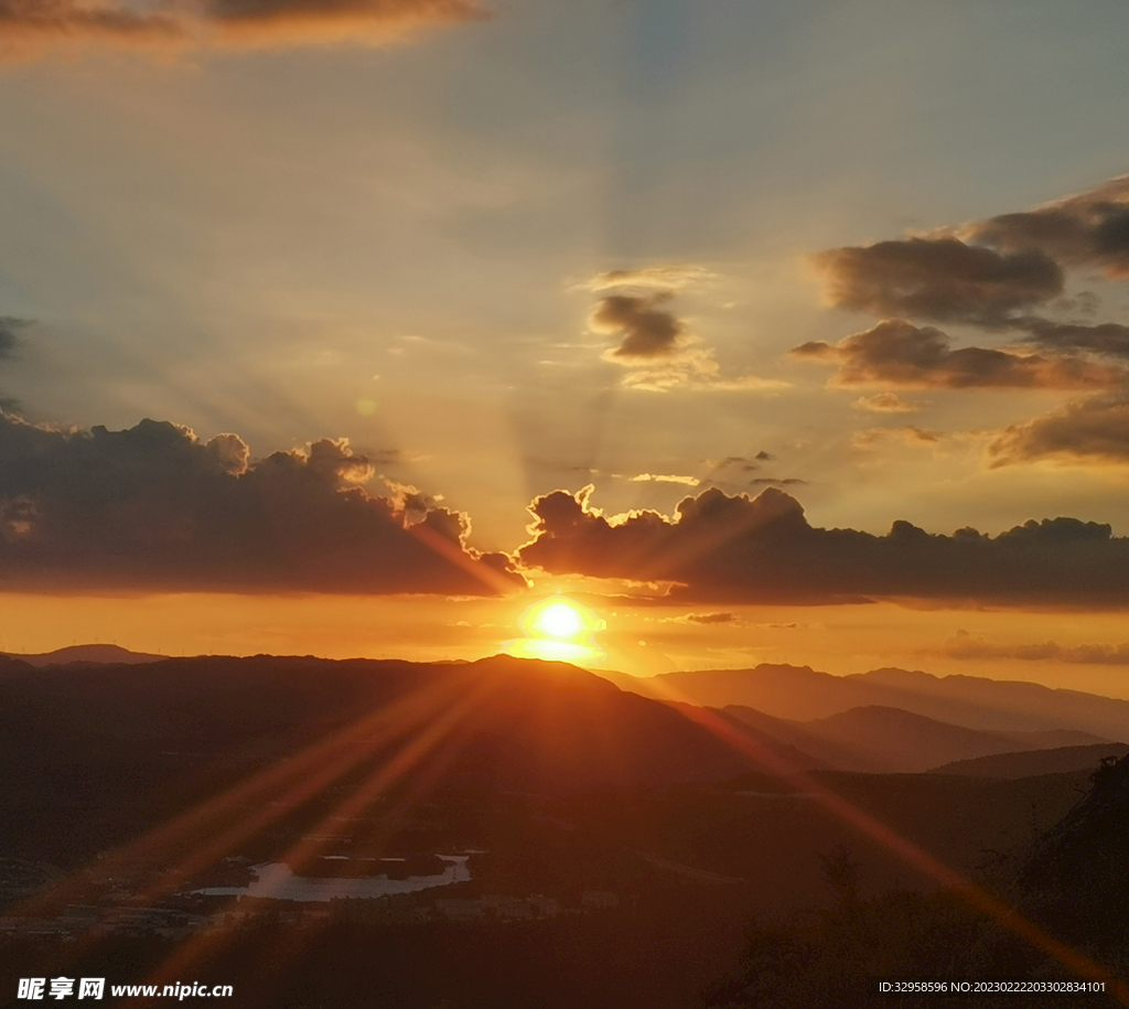 夕阳