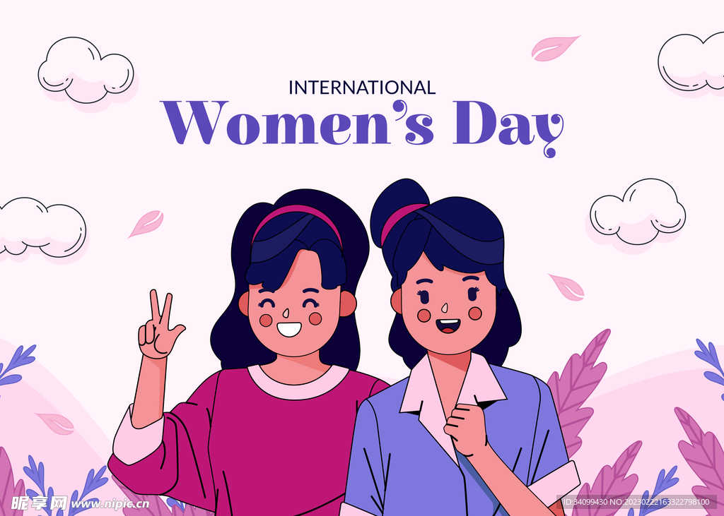 三八妇女节素材