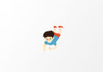 男孩