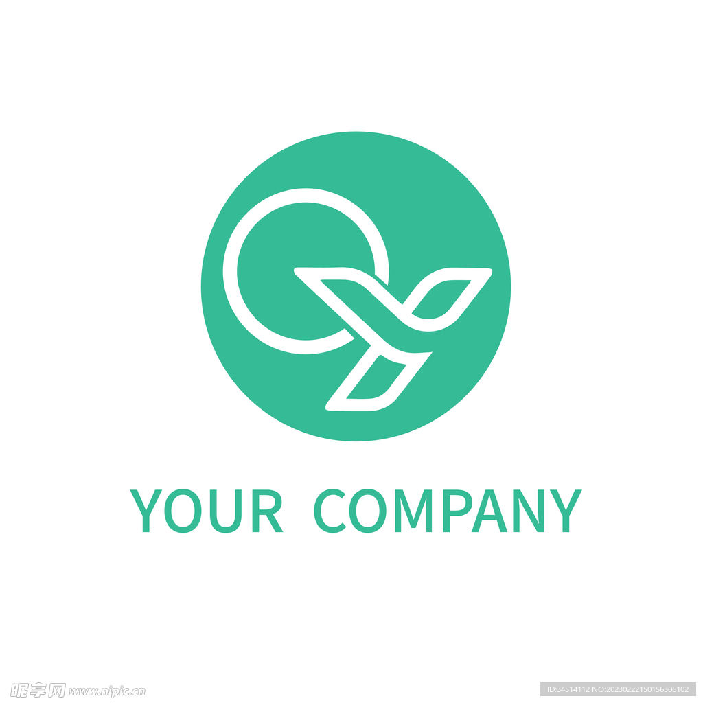 QY字母简约时尚创意logo
