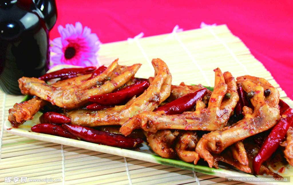 麻辣鸭掌