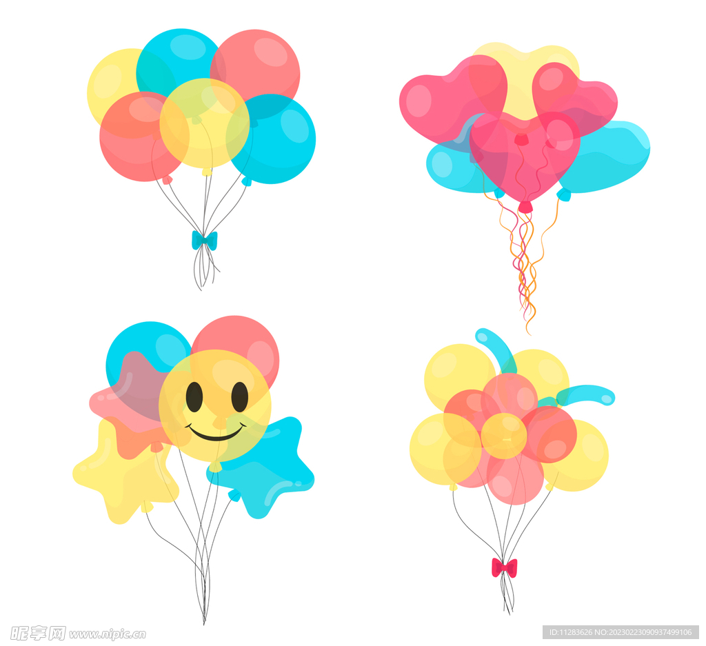 气球插画